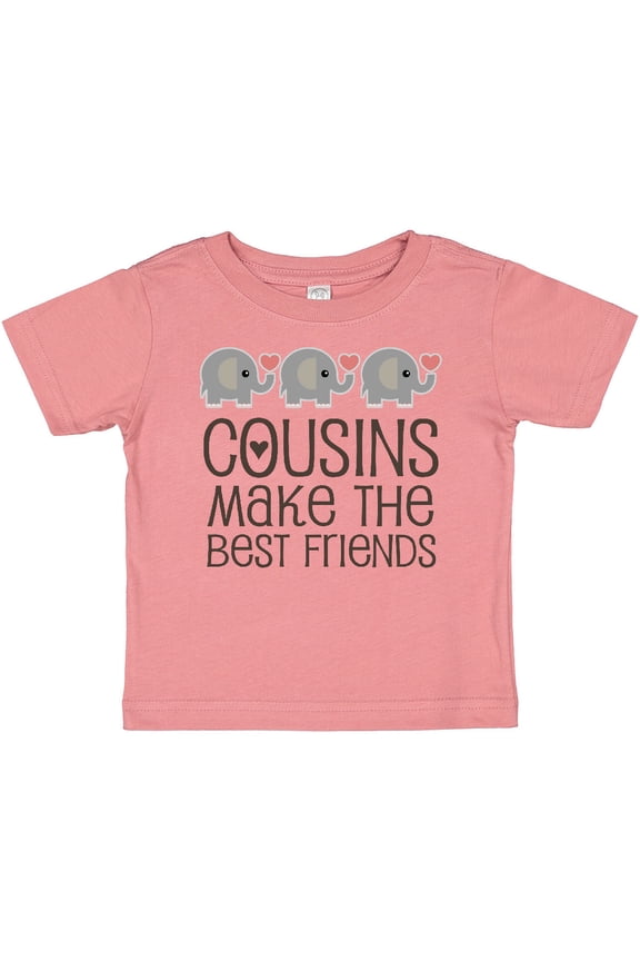 Cousins Make the Best Friends Boys or Girls Baby T-Shirt