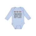 thumbnail image 1 of Inktastic Cousins Make the Best Friends Boys or Girls Long Sleeve Baby Bodysuit, 1 of 5