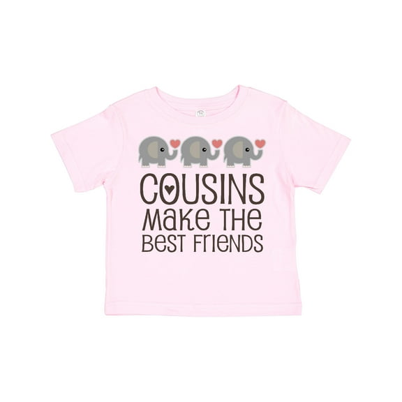 Inktastic Cousins Make the Best Friends Boys or Girls Toddler T-Shirt