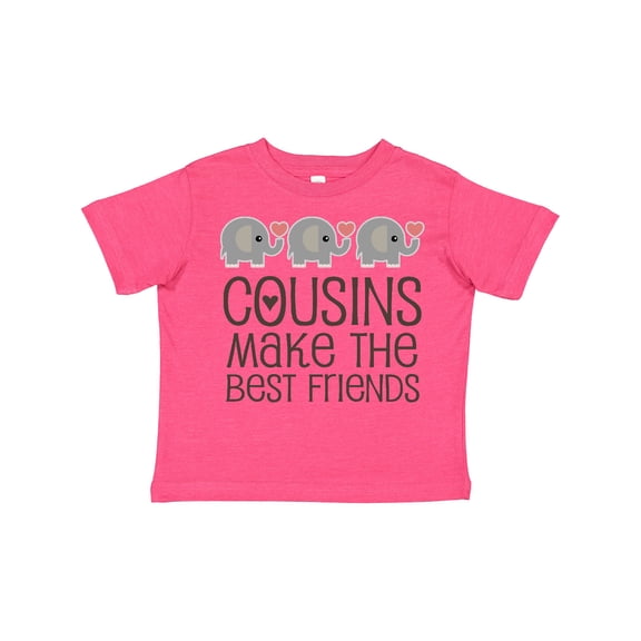 Inktastic Cousins Make the Best Friends Boys or Girls Toddler T-Shirt