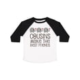thumbnail image 1 of Inktastic Cousins Make the Best Friends Boys or Girls Toddler T-Shirt, 1 of 5