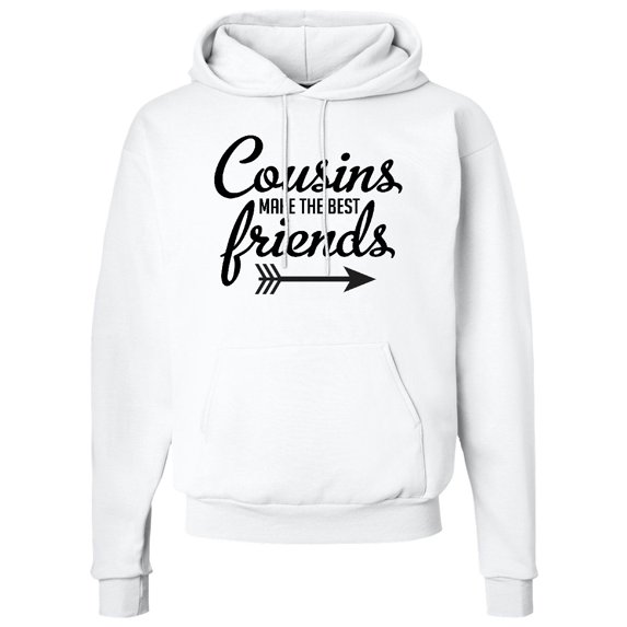 Inktastic Cousins Make the Best Friends with Arrow Adult Hoodie Sweatshirt