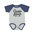 thumbnail image 1 of Inktastic Cousins Make the Best Friends with Arrow Boys or Girls Baby Bodysuit, 1 of 5