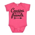 thumbnail image 1 of Inktastic Cousins Make the Best Friends with Arrow Boys or Girls Baby Bodysuit, 1 of 5