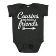 thumbnail image 1 of Inktastic Cousins Make the Best Friends with Arrow Boys or Girls Baby Bodysuit, 1 of 5