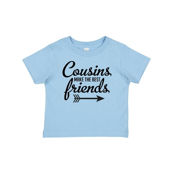 Inktastic Cousins Make the Best Friends with Arrow Boys or Girls Baby T-Shirt