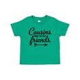 thumbnail image 1 of Inktastic Cousins Make the Best Friends with Arrow Boys or Girls Baby T-Shirt, 1 of 5