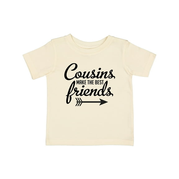 Inktastic Cousins Make the Best Friends with Arrow Boys or Girls Baby T-Shirt