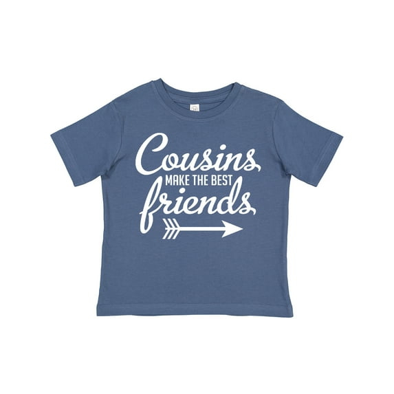 Inktastic Cousins Make the Best Friends with Arrow Boys or Girls Toddler T-Shirt