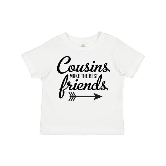 Inktastic Cousins Make the Best Friends with Arrow Boys or Girls Toddler T-Shirt