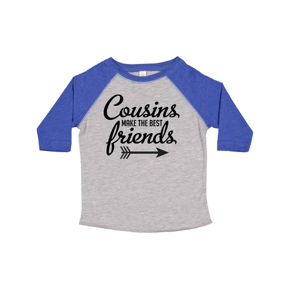 Inktastic Cousins Make the Best Friends with Arrow Boys or Girls Toddler T-Shirt