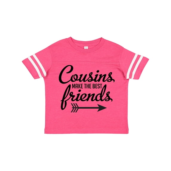 Inktastic Cousins Make the Best Friends with Arrow Boys or Girls Toddler T-Shirt