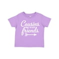 thumbnail image 1 of Inktastic Cousins Make the Best Friends with Arrow Boys or Girls Toddler T-Shirt, 1 of 5