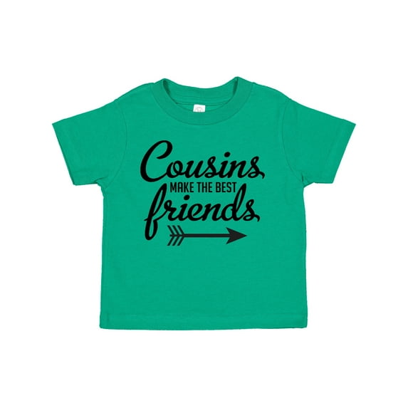 Inktastic Cousins Make the Best Friends with Arrow Boys or Girls Toddler T-Shirt