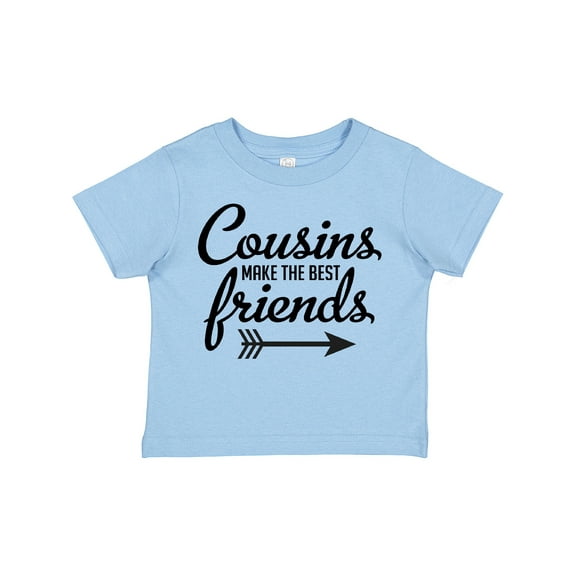 Inktastic Cousins Make the Best Friends with Arrow Boys or Girls Toddler T-Shirt