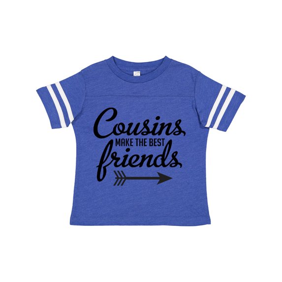 Inktastic Cousins Make the Best Friends with Arrow Gift Toddler Boy or Toddler Girl T-Shirt