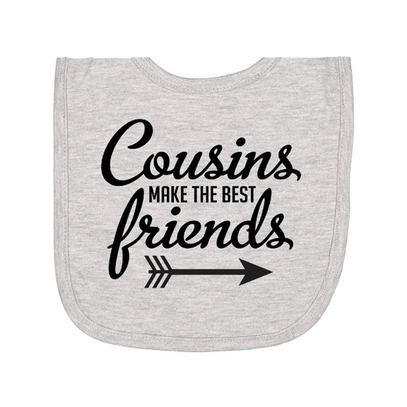 Inktastic Cousins Make the Best Friends with Arrow Newborn Bib