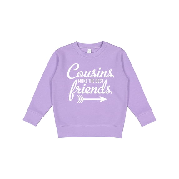 Inktastic Cousins Make the Best Friends with Arrow Toddler Sweatshirt