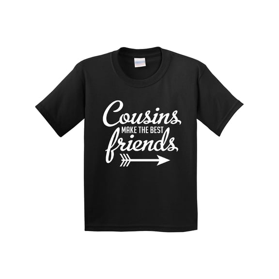 Inktastic Cousins Make the Best Friends with Arrow Youth T-Shirt