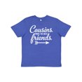 thumbnail image 1 of Inktastic Cousins Make the Best Friends with Arrow Youth T-Shirt, 1 of 5