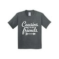thumbnail image 1 of Inktastic Cousins Make the Best Friends with Arrow Youth T-Shirt, 1 of 5