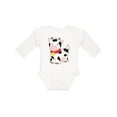 thumbnail image 1 of Inktastic Cow Boys or Girls Long Sleeve Baby Bodysuit, 1 of 5