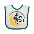 thumbnail image 1 of Inktastic Cow Jumped over the Moon Boys or Girls Baby Bib, 1 of 4