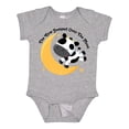 thumbnail image 1 of Inktastic Cow Jumped over the Moon Boys or Girls Baby Bodysuit, 1 of 5