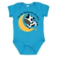 thumbnail image 1 of Inktastic Cow Jumped over the Moon Boys or Girls Baby Bodysuit, 1 of 5