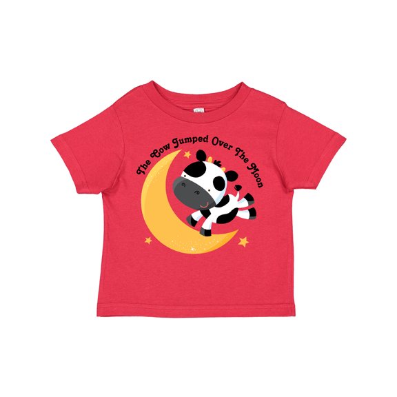 Inktastic Cow Jumped over the Moon Boys or Girls Toddler T-Shirt