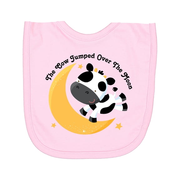 Inktastic Cow Jumped over the Moon Newborn Bib