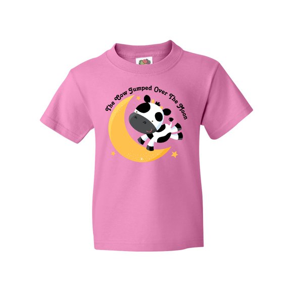 Inktastic Cow Jumped over the Moon Youth T-Shirt
