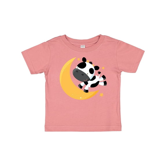 Inktastic Cow Over The Moon Rhyme Boys or Girls Baby T-Shirt