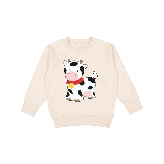 Inktastic Cow Toddler Sweatshirt