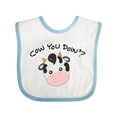 thumbnail image 1 of Inktastic Cow You Doin'? Cute Cow Boys or Girls Baby Bib, 1 of 4