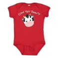 thumbnail image 1 of Inktastic Cow You Doin'? Cute Cow Boys or Girls Baby Bodysuit, 1 of 5
