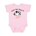 thumbnail image 1 of Inktastic Cow You Doin'? Cute Cow Boys or Girls Baby Bodysuit, 1 of 5