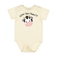 thumbnail image 1 of Inktastic Cow You Doin'? Cute Cow Boys or Girls Baby Bodysuit, 1 of 5