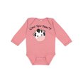 thumbnail image 1 of Inktastic Cow You Doin'? Cute Cow Boys or Girls Long Sleeve Baby Bodysuit, 1 of 5