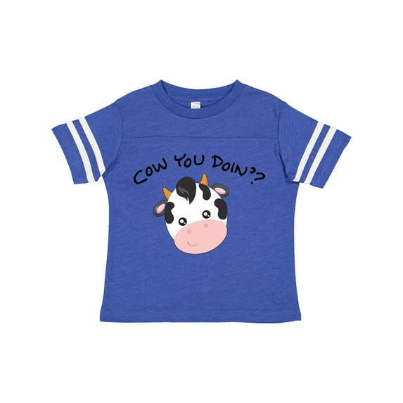 Inktastic Cow You Doin'? Cute Cow Gift Toddler Boy or Toddler Girl T-Shirt