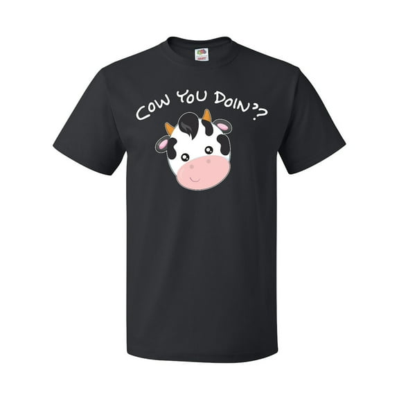 Inktastic Cow You Doin'?- Cute Cow T-Shirt