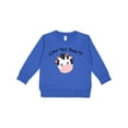 thumbnail image 1 of Inktastic Cow You Doin'? Cute Cow Toddler Sweatshirt, 1 of 4
