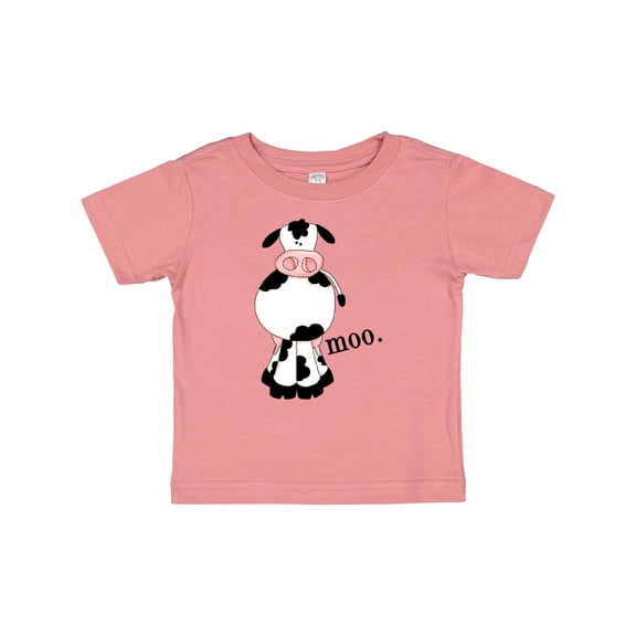 Inktastic Cow-moo. Boys or Girls Baby T-Shirt