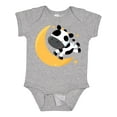 thumbnail image 1 of Inktastic Cow over the Moon Rhyme Boys or Girls Baby Bodysuit, 1 of 5