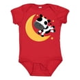 thumbnail image 1 of Inktastic Cow over the Moon Rhyme Boys or Girls Baby Bodysuit, 1 of 5