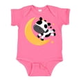 thumbnail image 1 of Inktastic Cow over the Moon Rhyme Boys or Girls Baby Bodysuit, 1 of 5