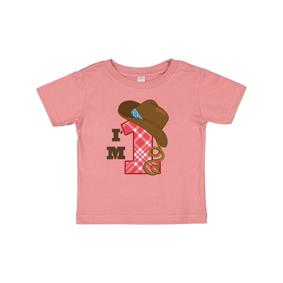 Inktastic Cowboy 1st Birthday Western Boys Baby T-Shirt