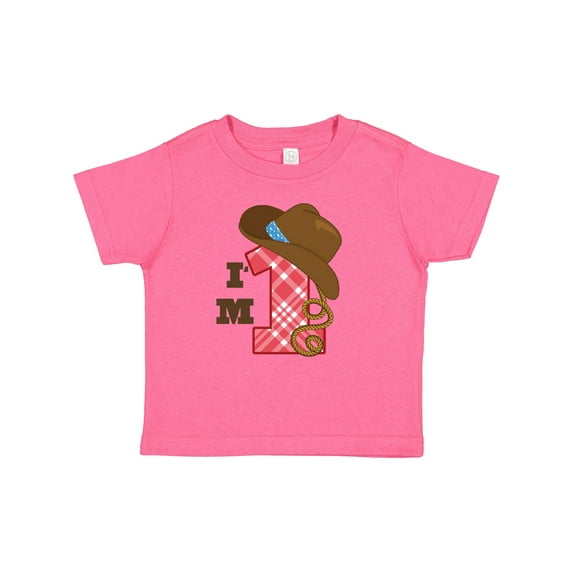 Inktastic Cowboy 1st Birthday Western Boys Baby T-Shirt