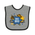 thumbnail image 1 of Inktastic Cowboy Big Bro Boys Baby Bib, 1 of 4