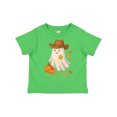 thumbnail image 1 of Inktastic Cowboy Ghost with Pumpkins and Leaves Halloween Boys or Girls Toddler T-Shirt, 1 of 5